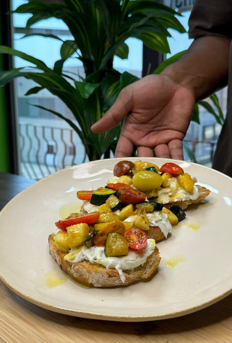 Bruschette al mango