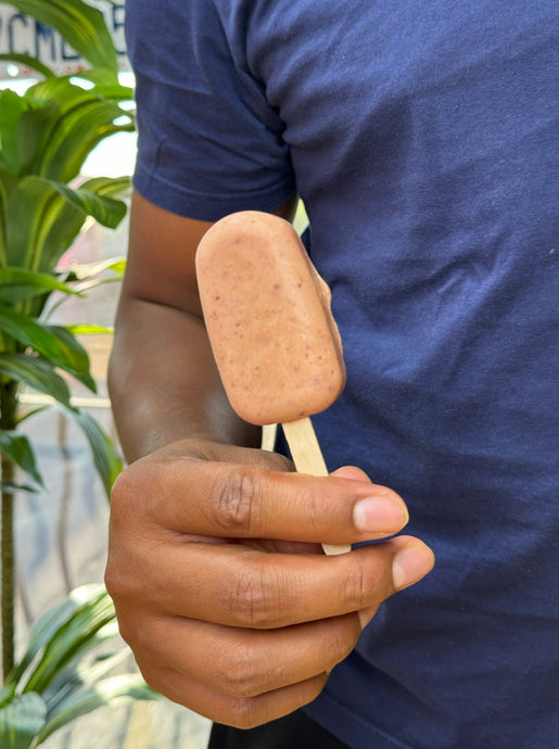 Gelato con fichi e mango